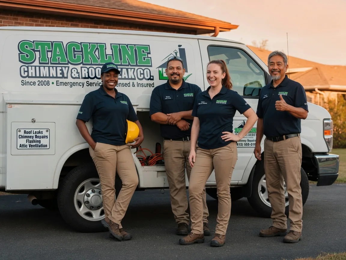 Chimney flashing repair company in Conway, NH